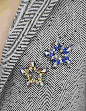 Munthe viosterol brooch - lemon side