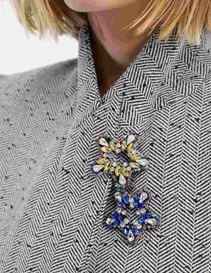 Munthe viosterol brooch - lemon back