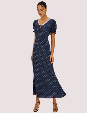 Rails allison dress - navy polka dot model