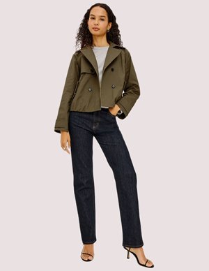 Rails jett jacket - olive side
