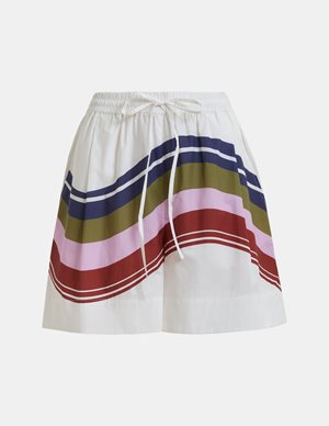 Essentiel Antwerp jive shorts - off - white back