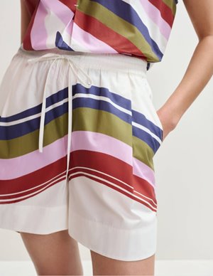 Essentiel Antwerp jive shorts - off - white side
