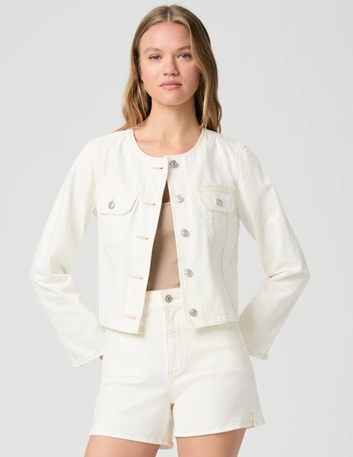Paige Jeans Dean jacket - ecru