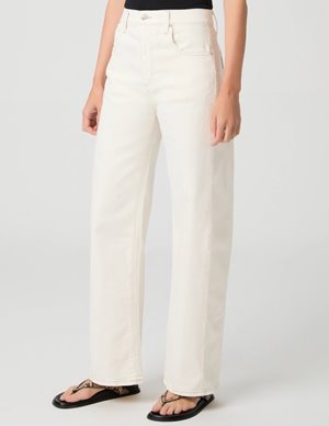 Paige Jeans arellia skimmer jeans - cream side