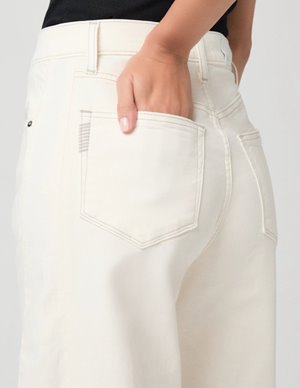 Paige Jeans arellia skimmer jeans - cream model