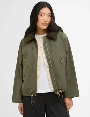 Barbour weaver jacket - ivy green