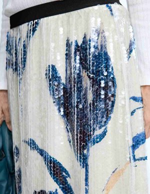 Munthe omi skirt - creme detail
