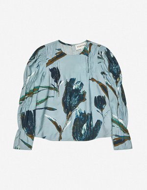 Munthe frewin top - blue back