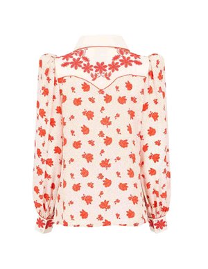Queens of Archive vivienne blouse - rose model