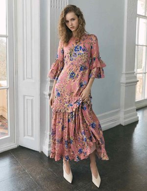 Queens of Archive alix dress - vintage pink