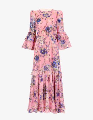 Queens of Archive alix dress - vintage pink back