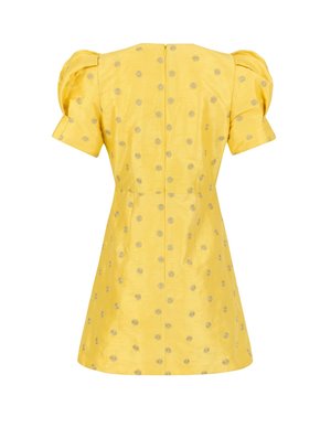 Queens of Archive primrose dress - yellow model
