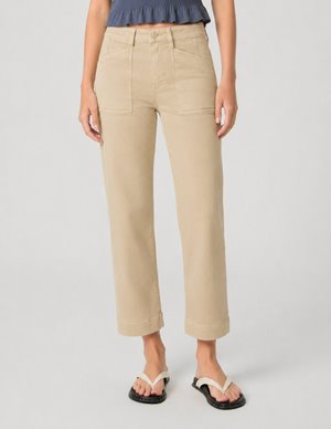Paige Jeans quincy ankle jeans - sand side