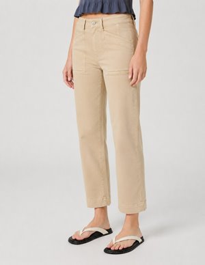 Paige Jeans quincy ankle jeans - sand detail