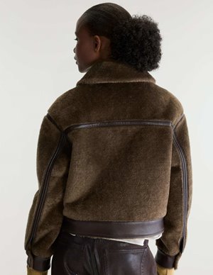 Bellerose eagle jacket - dark roast model