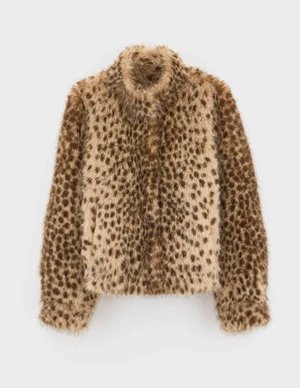Bellerose enjoy jacket - cheetah print back