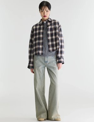 Bellerose johan shirt - check detail
