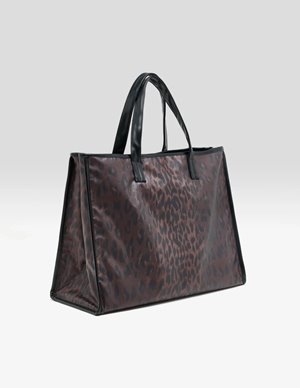 Bellerose hecky bag - smooth leopard model