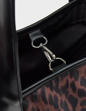 Bellerose hecky bag - smooth leopard detail