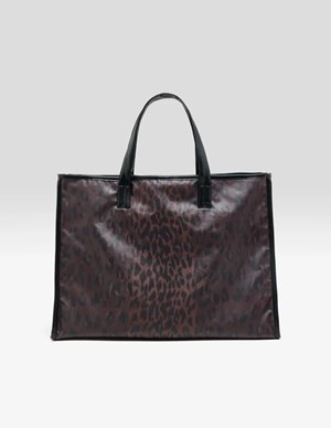 Bellerose hecky bag - smooth leopard back