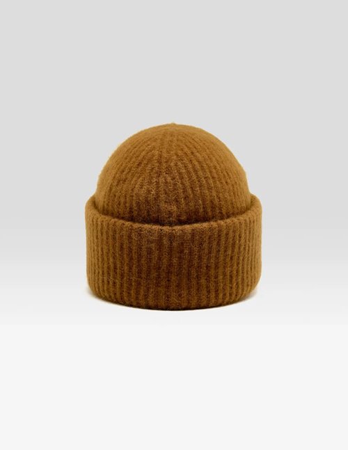 Bellerose Dusa beanie hat - chocolate