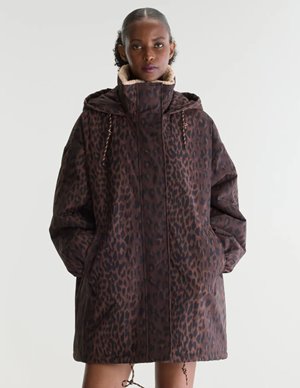 Bellerose jade coat - brown leopard