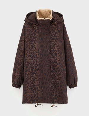 Bellerose jade coat - brown leopard back