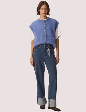 Des Petits Hauts alibaba gilet - sky side
