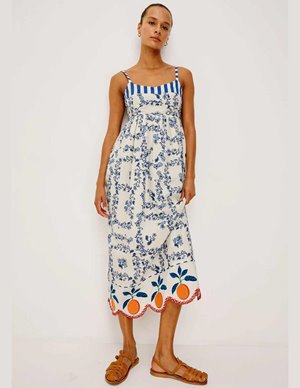 Rails lexie dress - ceramic floral side