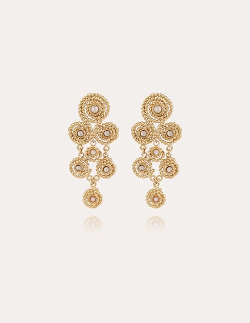 Gas Bijoux Mistral small earrings - gold