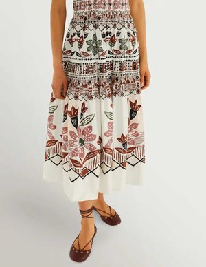 Farm Rio ainika organic cotton dress - white detail
