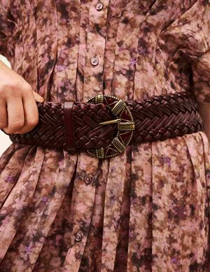 ba&sh byron belt - bordeaux