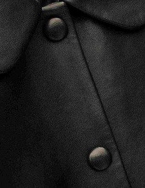 ba&sh mylos jacket - black side