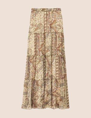 ba&sh cali skirt - blue back