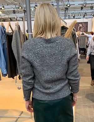 Chloé Stora sofia jumper - grey model